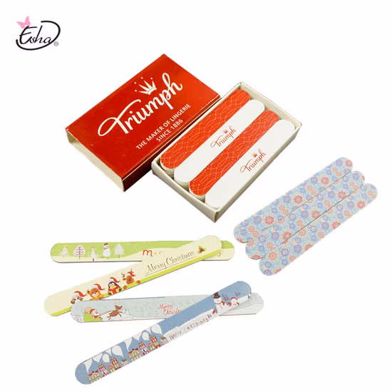Fichier et tampon de vernis à ongles d'outils de manucure de styles multiples personnalisés pour le salon