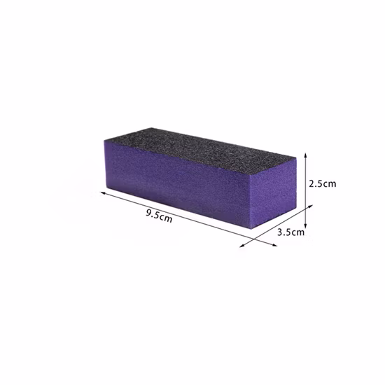 3 Way Rectangular Nail Buffer Block
