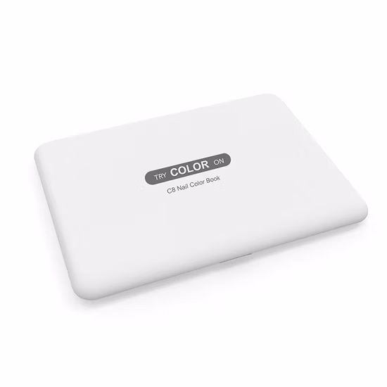 Présentoir de livre de tableaux en acrylique, 120 pointes d'ongles, Gel de couleur, pour ongles